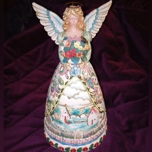 Jim Shore 2004 Heartwood Creek "New Beginnings" Angel Figure